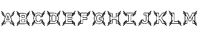 Colin Regular Font UPPERCASE