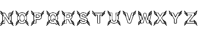 Colin Regular Font UPPERCASE