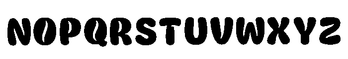 Collage Regular Font LOWERCASE