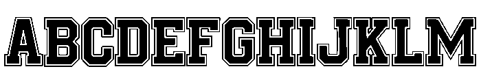 College Abcd Regular FONT