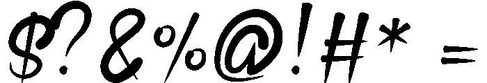 College Crest Script Font OTHER CHARS