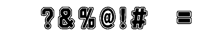 College Jersey Black Regular Font OTHER CHARS