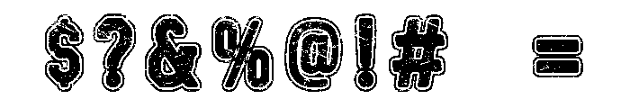 College Jersey Grunge Regular Font OTHER CHARS