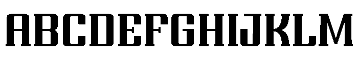 College Planner Font UPPERCASE