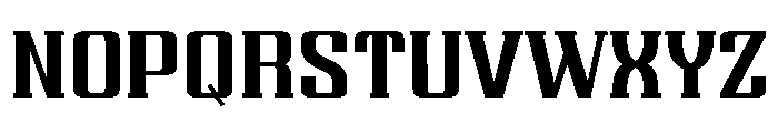 College Planner Font UPPERCASE
