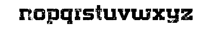 College Retro V2 Font LOWERCASE
