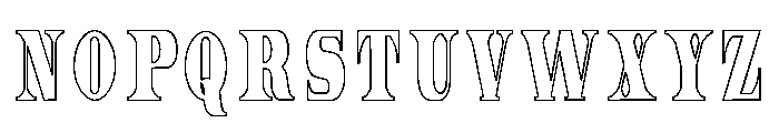 College Squad Regular Font LOWERCASE