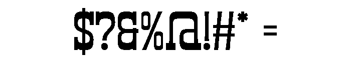 College Victory Font OTHER CHARS