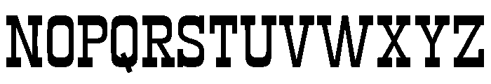 College Victory Font UPPERCASE
