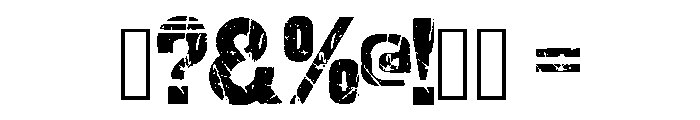 College Vintage Regular Font OTHER CHARS