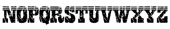 College Vintage Regular Font UPPERCASE