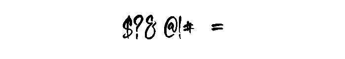 Collegen Font OTHER CHARS