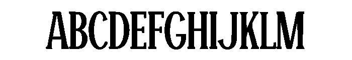Collegiate Font UPPERCASE