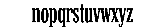 Collegiate Font LOWERCASE