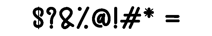 Color Artist Font OTHER CHARS