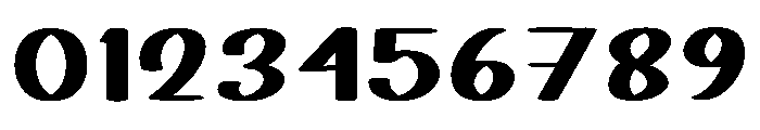 Color Bold Font OTHER CHARS