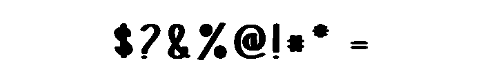 Color Brushes Font OTHER CHARS