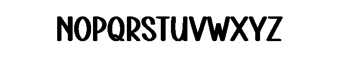 Color Brushes Font UPPERCASE