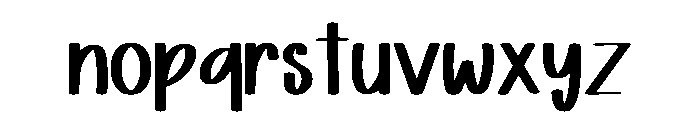 Color Burst Regular Font LOWERCASE