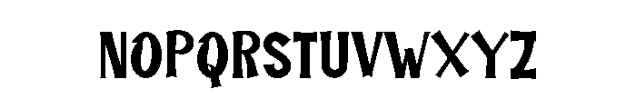 Color Golden Font UPPERCASE