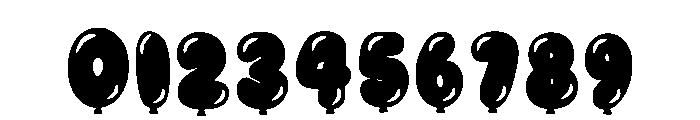 Color Party Regular Font OTHER CHARS