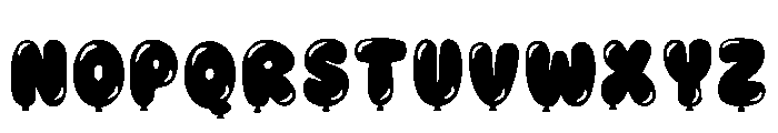Color Party Regular Font UPPERCASE