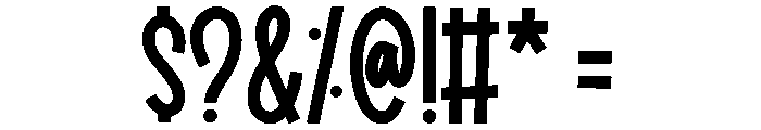Color Shades Font OTHER CHARS