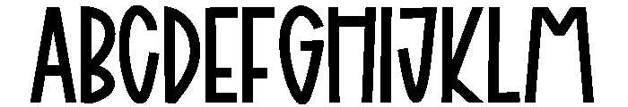 Color Shades Font UPPERCASE