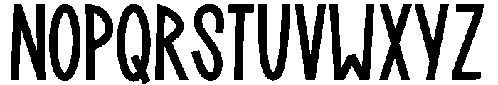Color Shades Font LOWERCASE