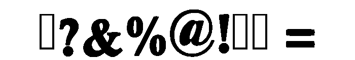Color Vintage Regular Font OTHER CHARS