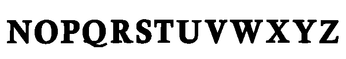 Color Vintage Regular Font UPPERCASE