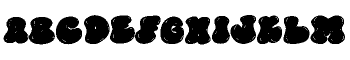 Colorful 2026 Font UPPERCASE