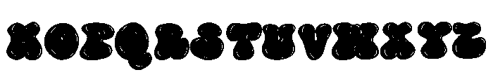 Colorful 2026 Font LOWERCASE