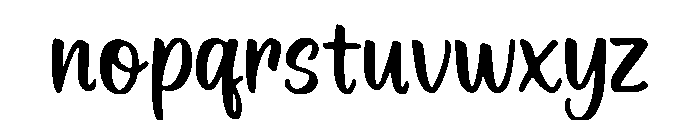 Colorful_Dream Font LOWERCASE