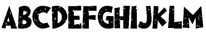 Colorful Grinch Font UPPERCASE