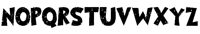 Colorful Grinch Font LOWERCASE