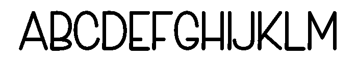 Colorful Jellyfish Font UPPERCASE