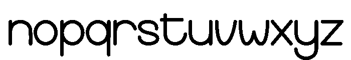 Colorful Jellyfish Font LOWERCASE
