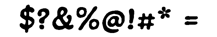 Coloroo Color Font OTHER CHARS