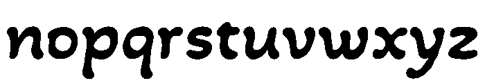 Coloroo Color Font LOWERCASE