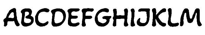 Coloroo Font UPPERCASE