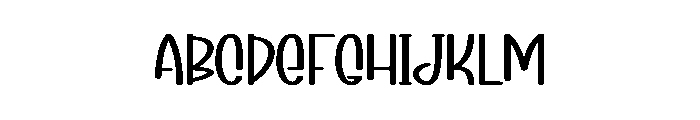 Colors Of Rainbow Font UPPERCASE