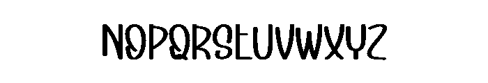 Colors Of Rainbow Font UPPERCASE