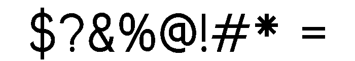 Colossia Regular Font OTHER CHARS