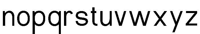 Colossia Regular Font LOWERCASE
