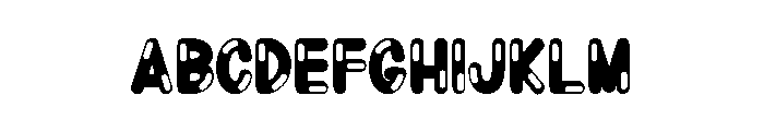 Colour Bubbly FONT