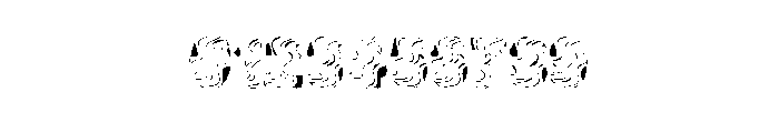 Colour Pattern Font OTHER CHARS