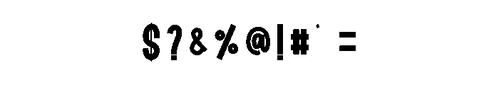 Colour Permanent Font OTHER CHARS