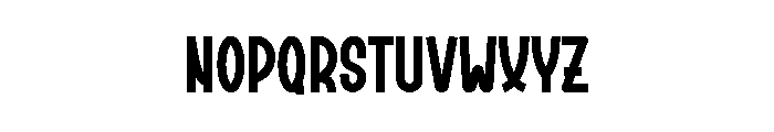Colour Permanent Font LOWERCASE