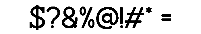 Column Regular Font OTHER CHARS